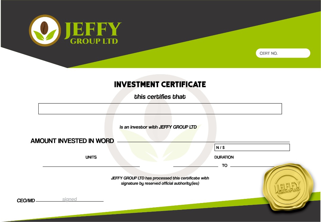 Jeffy group Ltd