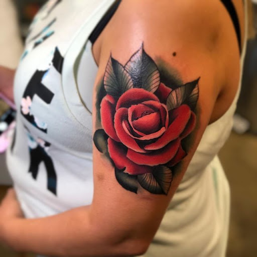Explore queens ny tattoo ideas, creative tattoo ideas in Senoia, available at Cornerstone Tattoo Gallery