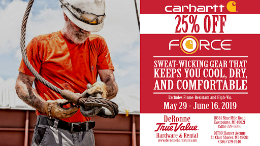 Home Improvement Store «Deronne True Value Hardware», reviews and photos, 18561 E 9 Mile Rd, Eastpointe, MI 48021, USA