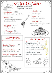 Menu / carte de Pizzeria Grill Giovanni à Cauterets