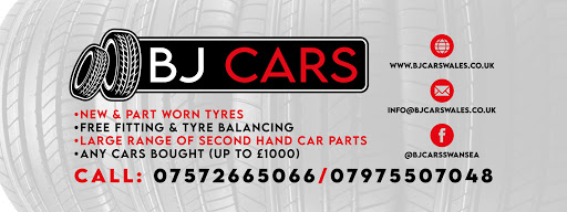 BJ Cars, Car Parts and Part Worn Tyres