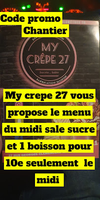Photos du propriétaire du Restaurant de hamburgers MY CREPE 27 à Étrépagny - n°12