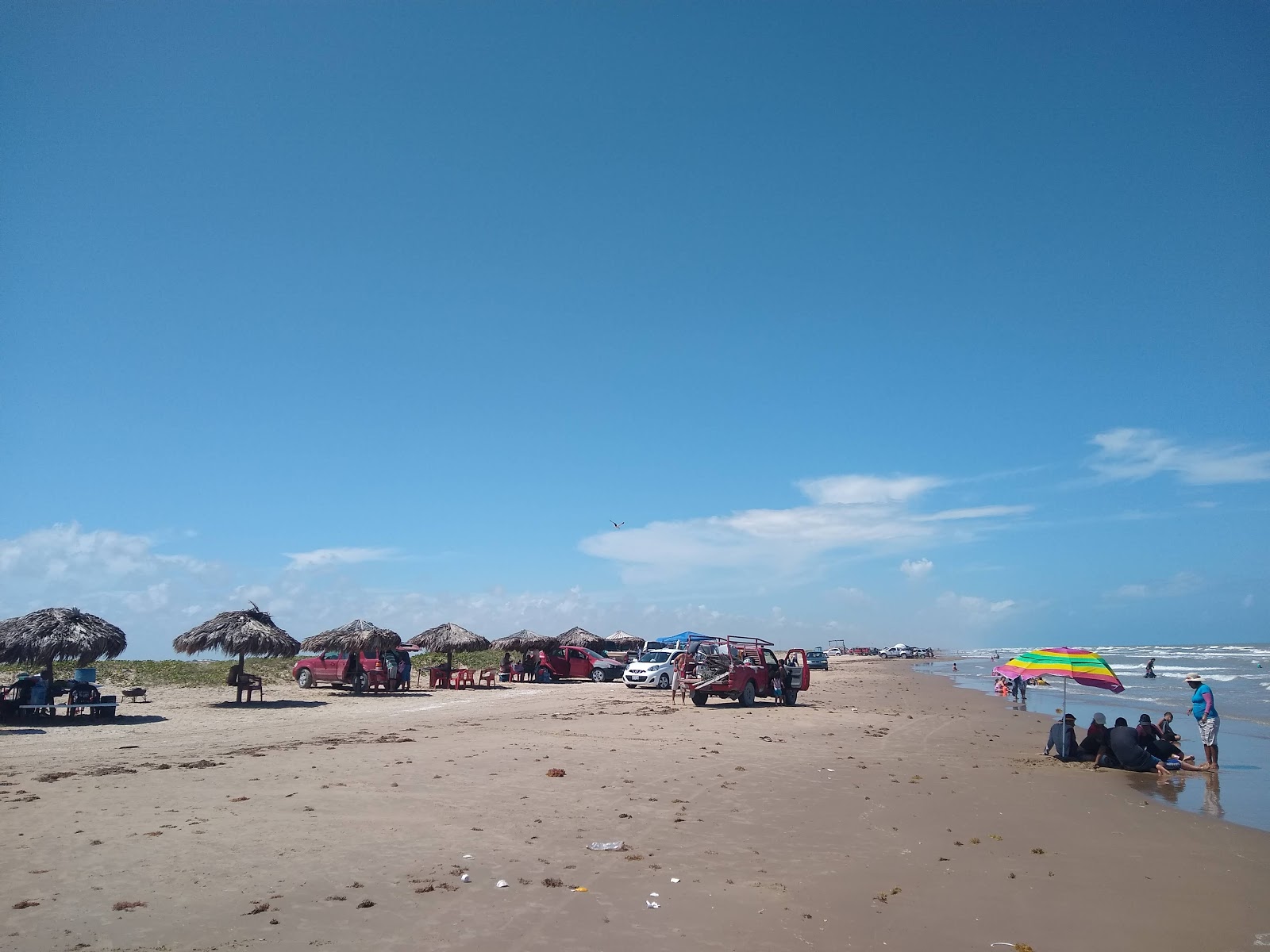 Zdjęcie Playa El Mezquital z powierzchnią drobny beżowy piasek