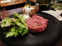 Steak tartare du Restaurant français La Fresque à Paris - n°4