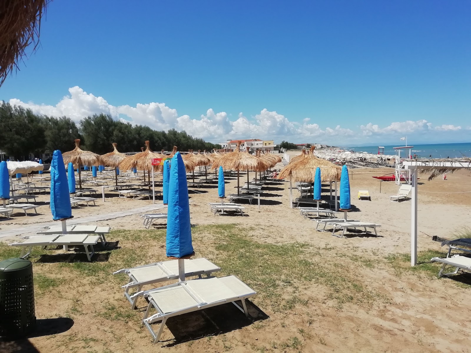 Spiaggia di Torre Mileto'in fotoğrafı çok temiz temizlik seviyesi ile