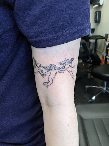 Explore ronin tattoo ideas, creative tattoo ideas in Slippery Rock, available at Dinky Dachshund Tattoo Parlor