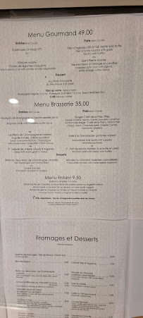Restaurant français Restaurant Café de la Paix à Reims - menu / carte