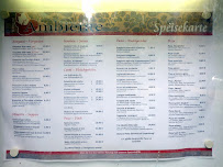 Menu du Ambiente Ristorante-Pizzeria à Worms