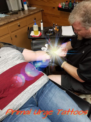 Explore ironman tattoo ideas, creative tattoo ideas in Conway, available at Primal Urge Tattoos