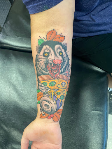 Explore western cowgirl tattoo ideas, creative tattoo ideas in Chillicothe, available at Grimey Inc Tattoos