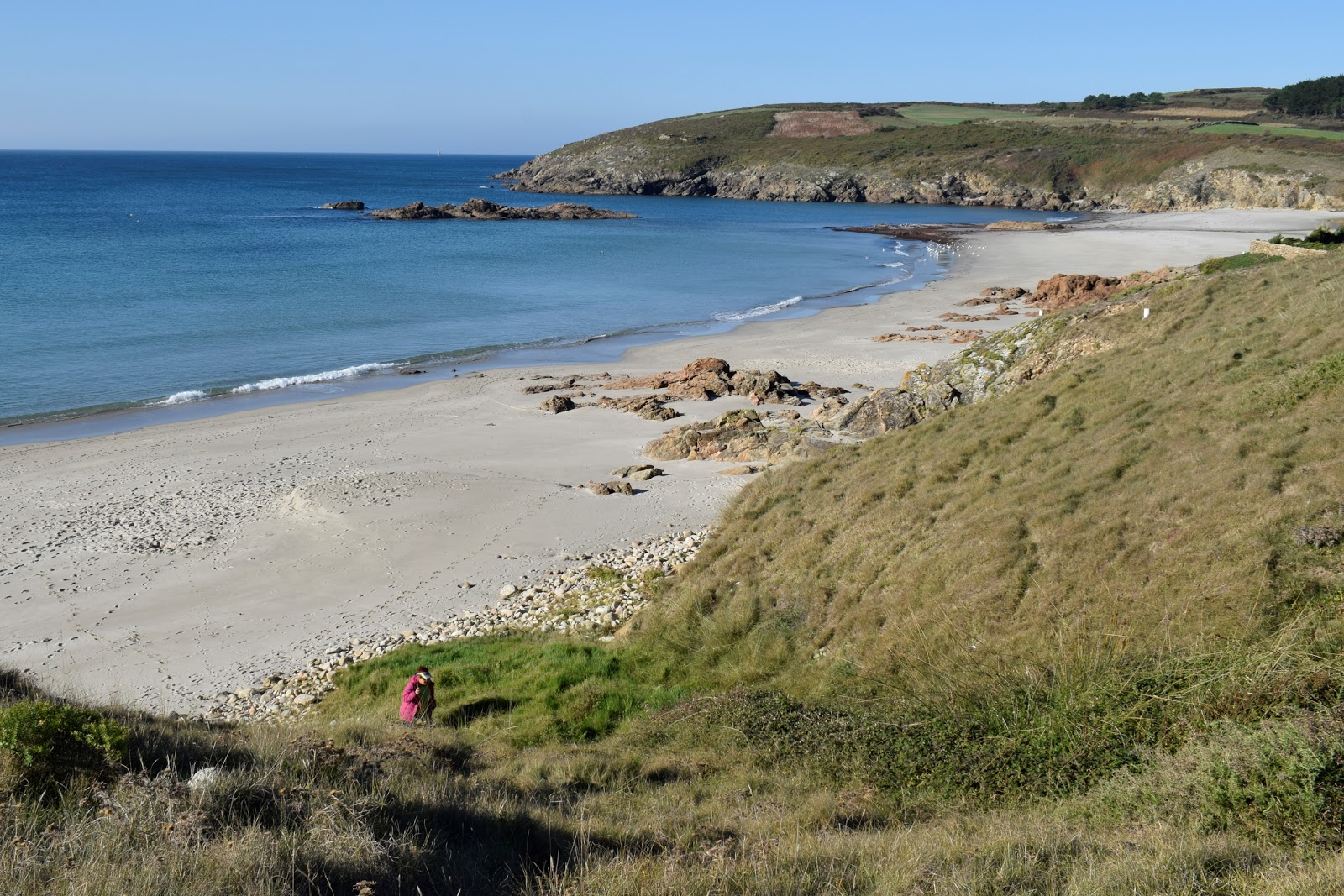 Foto de Praia de Nemina con arena blanca superficie