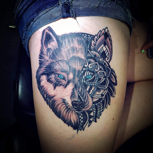 Explore haiti tattoo ideas, creative tattoo ideas in Scottsbluff, available at SCOTTSBLUFF TATTOO STUDIO