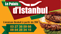 Le Palais d'Istanbul à Escaudain menu