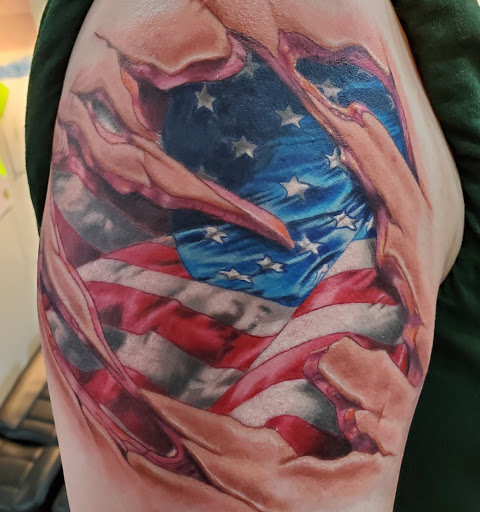 Explore hippie spiritual tattoo ideas, creative tattoo ideas in Downingtown, available at M & M Tattooing