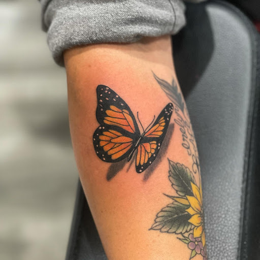 Explore entropy tattoo ideas, creative tattoo ideas in Richlands, available at Down Yonder Tattoo