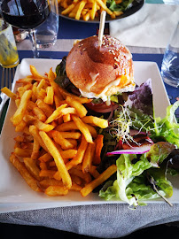 Hamburger du Restaurant français La Grange de Tom à Champeaux - n°8