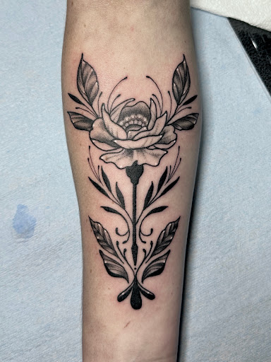 Explore mexican hand tattoo ideas, creative tattoo ideas in Dillon, available at Lacuna Studios