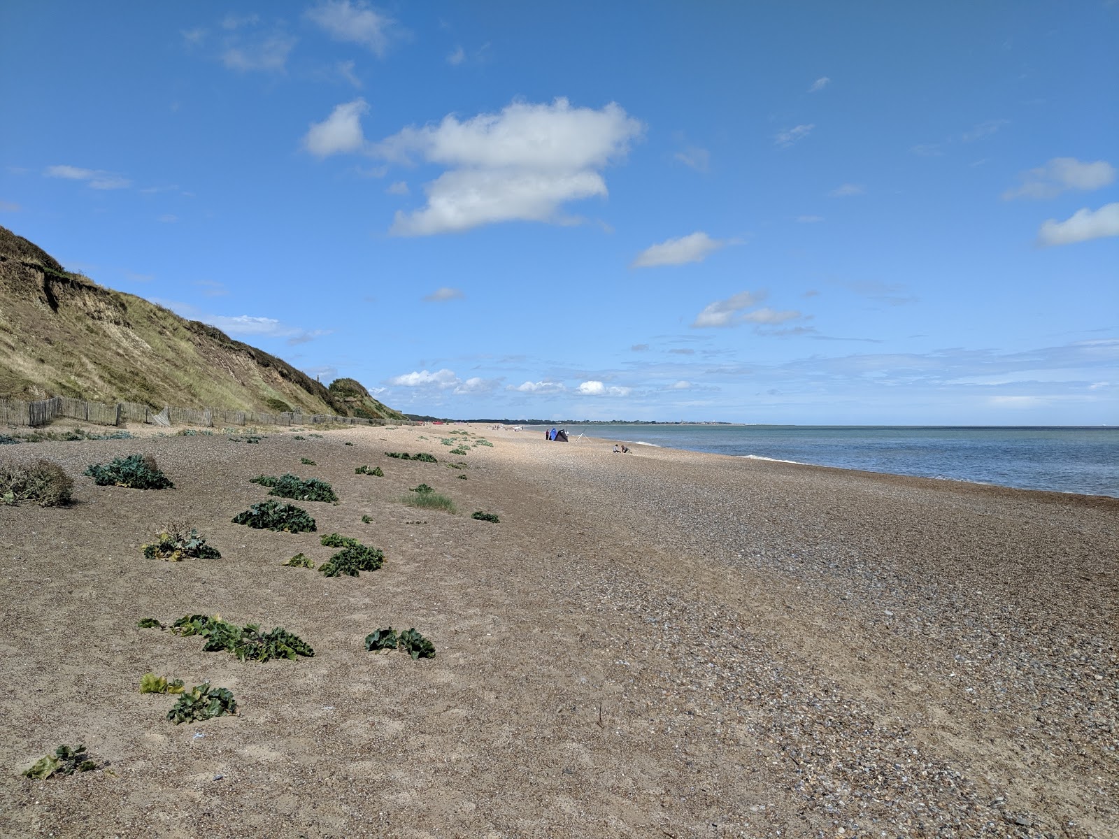 Fotografija Dunwich plaža z visok stopnjo čistoče