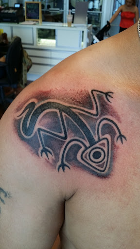 Explore female calf tattoo ideas, creative tattoo ideas in Bronx, available at INK FLOW TATTOOS NYC