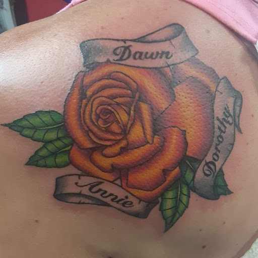 Tattoo Shop «Art In Motion Inc Tattooing», reviews and photos, 415 S Broadway St, Medina, OH 44256, USA