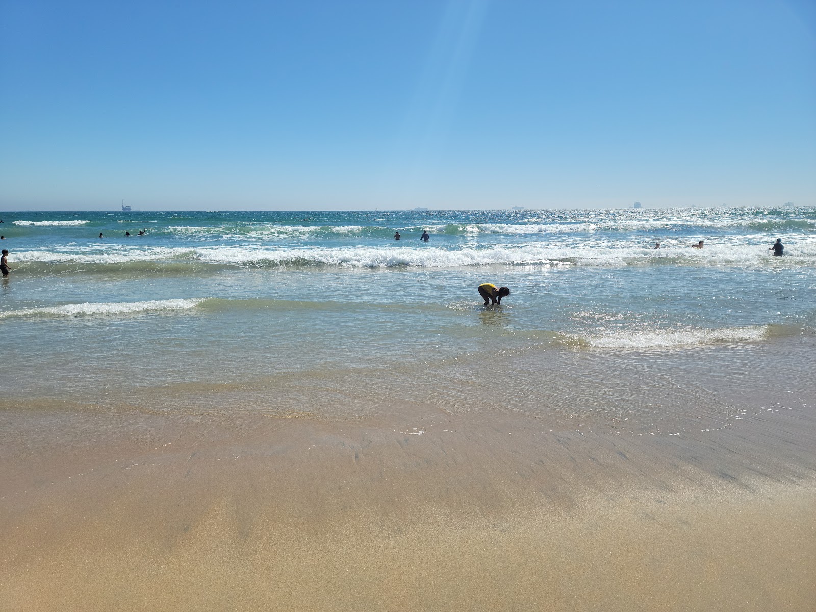 Photo of Bolsa Chica Beach and the settlement