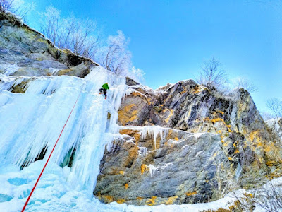 Ice-fall - ALPInéo à L'Argentière-la-Bessée