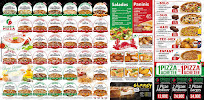 Pizzeria Planète Pizza Stains (Achahada) à Stains - menu / carte