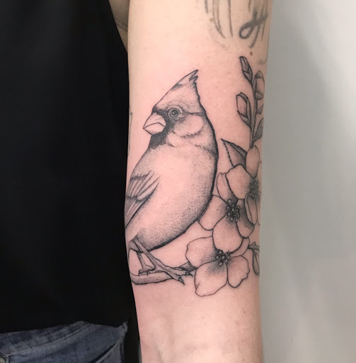 Explore knife tattoo ideas, creative tattoo ideas in Cincinnati, available at White Whale