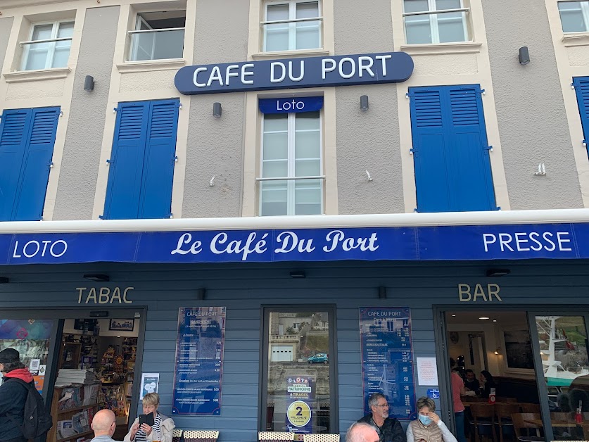 Le Café du Port à Port-en-Bessin-Huppain