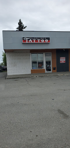 Explore lip tattoo ideas for guys, creative tattoo ideas in Anchorage, available at HardLines Tattoo & Design