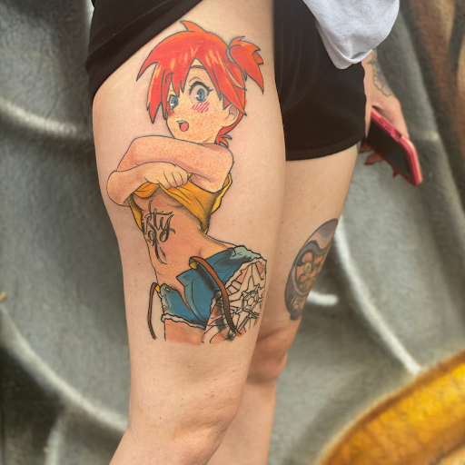 Explore female wonder woman tattoo ideas, creative tattoo ideas in Goose Creek, available at Red Kirin Tattoo