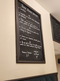L'Alchimie à Bayeux menu