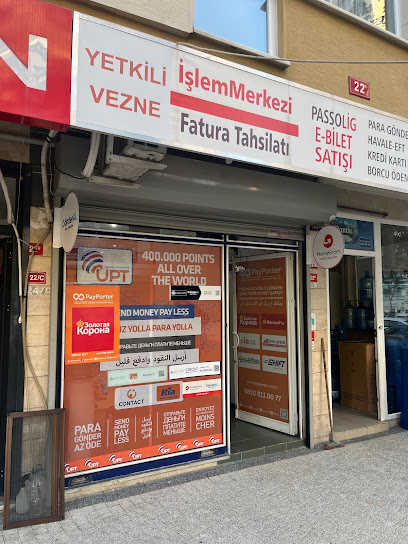 İSTANBUL Kadıköy Payporter Upt Ria Contact Money Para Gonder Al - Money Gram Kadıköy Suadiye -Bağdat caddesi