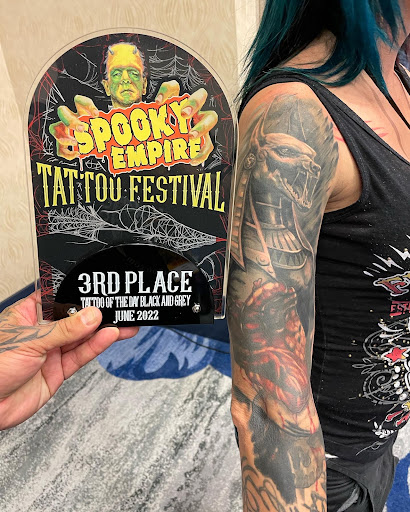 Explore clock hand tattoo ideas, creative tattoo ideas in Saint Petersburg, available at Cthulhu Tattoo & Body Piercing