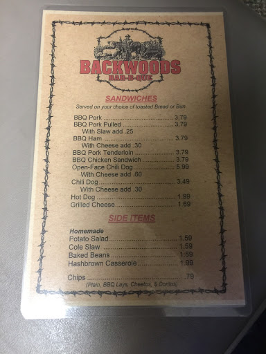 Barbecue Restaurant «Backwoods BBQ», reviews and photos, 5172 Hinkleville Rd, Paducah, KY 42001, USA