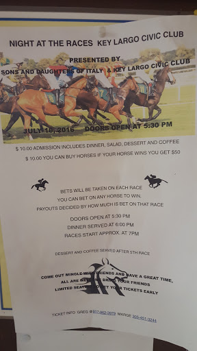 Club «Key Largo Civic Club», reviews and photos, 209 Ocean Bay Dr, Key Largo, FL 33037, USA