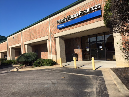 Talecris Plasma Resources, 4600 Bragg Blvd, Fayetteville, NC 28303, Donations Center