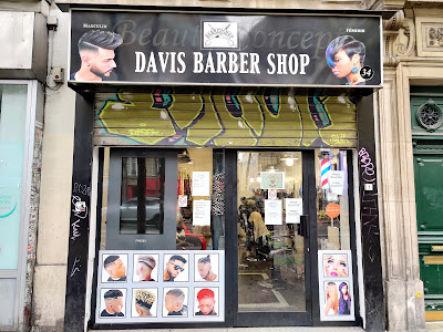 Davis barber shop à Paris