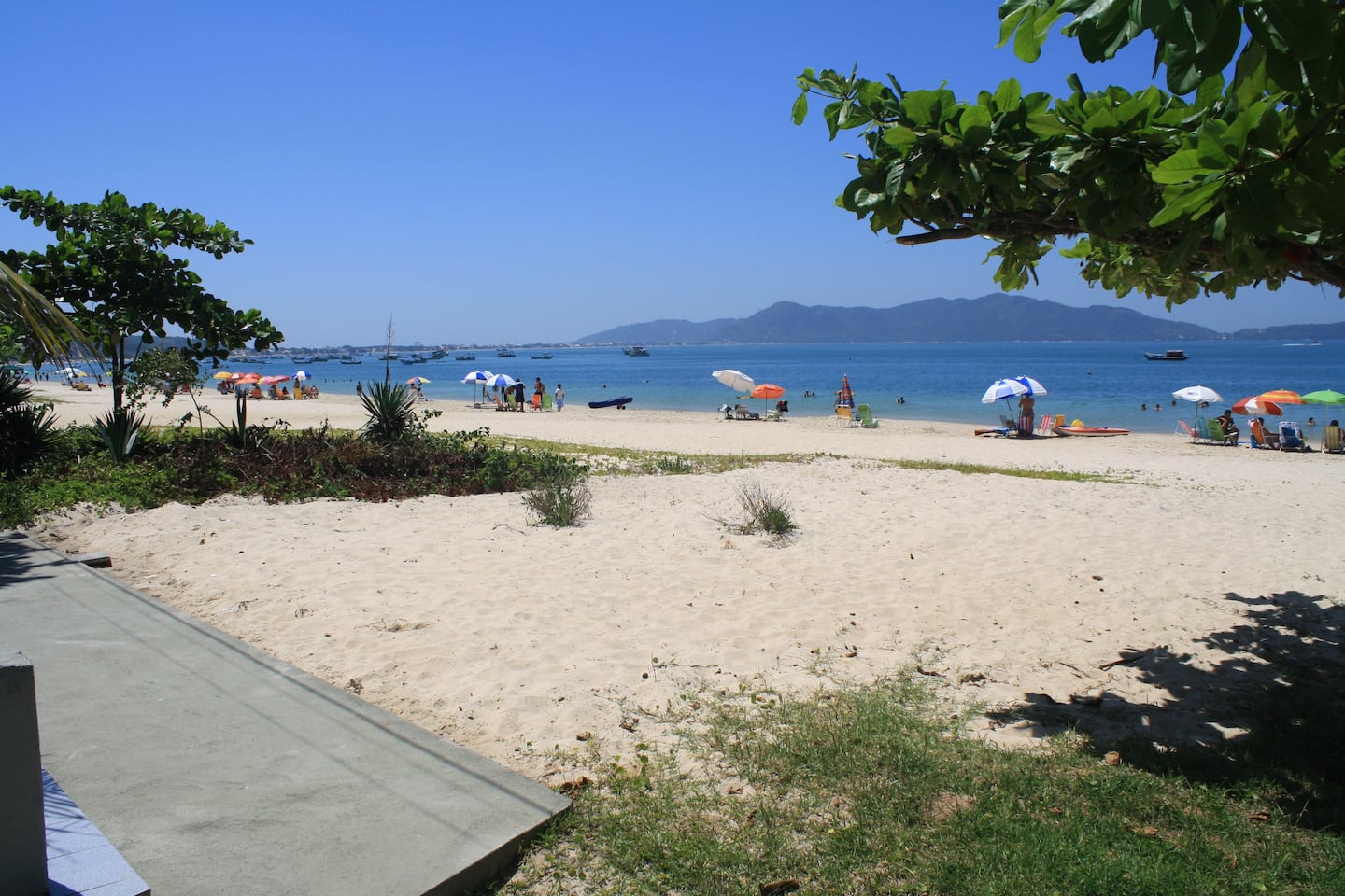 Φωτογραφία του Praia de Zimbros με φωτεινή άμμος επιφάνεια