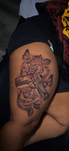 Explore mens tattoo sleeve idea, creative tattoo ideas in Mauldin, available at Fanatink Tattoo