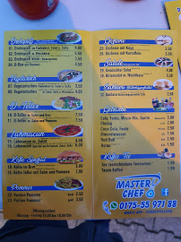 Menu du Döner Master Chef à Ravensburg