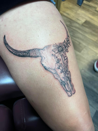 Explore tattoo ideas for shoulder and arm, creative tattoo ideas in Warner Robins, available at Untold Pain Tattoo Studio