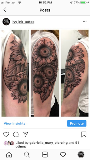 Explore woman tattoo ideas, creative tattoo ideas in Kent, available at Ivy Ink Tattoo