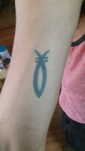 Explore simple goth tattoo ideas, creative tattoo ideas in Kailua Kona, available at Lady Luck Tattoo & Body Piercing