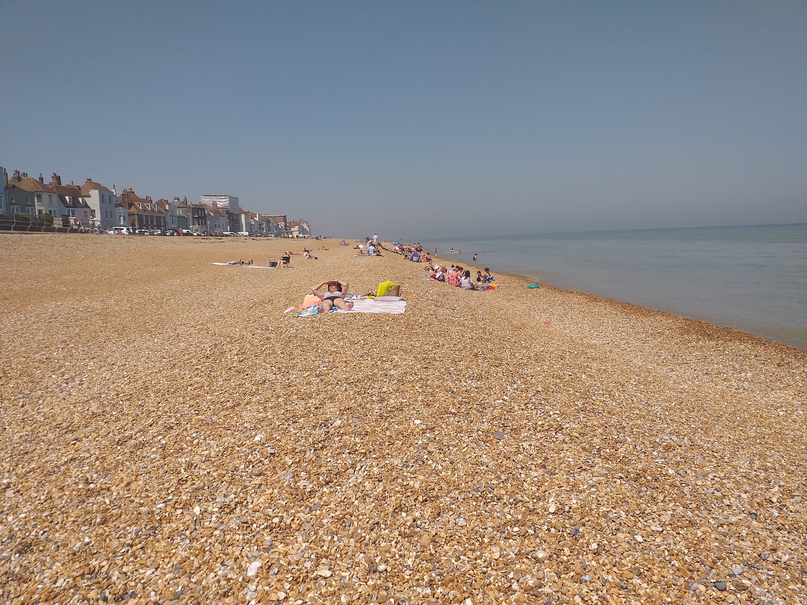 Photo of Deal Castle beach with very clean level of cleanliness