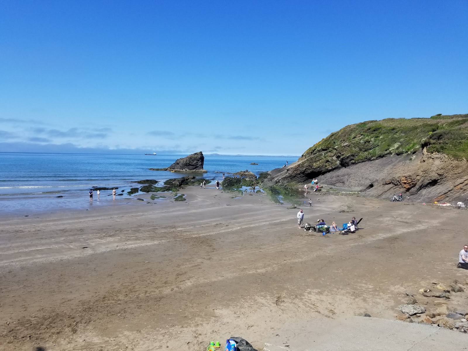 Foto av Broadhaven Strand med hög nivå av renlighet