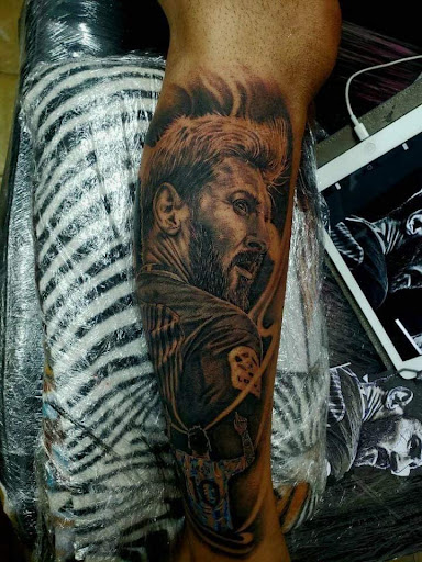 Explore full moon tattoo ideas, creative tattoo ideas in Kansas City, available at Good Times Tattoo Studio