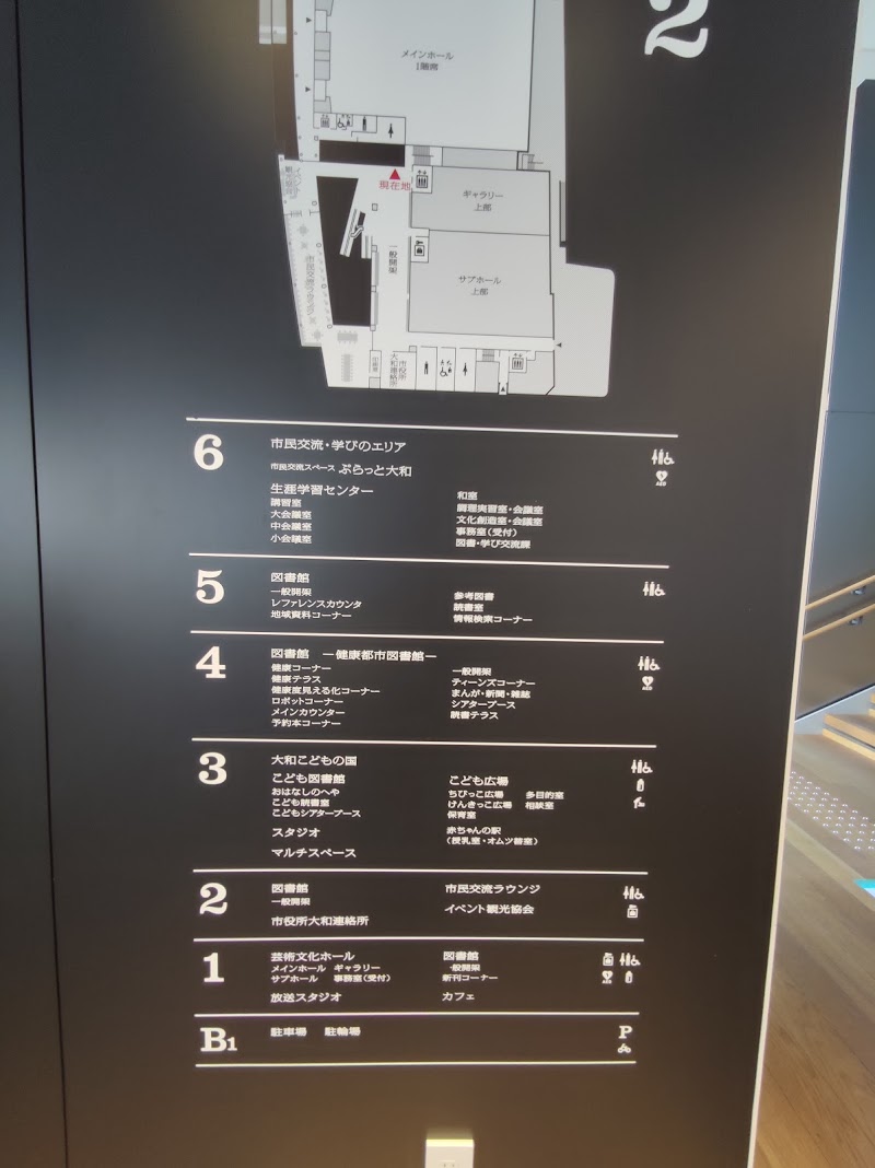 大和市文化創造拠点シリウス 神奈川県大和市大和南 図書館 グルコミ
