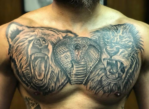 Explore let go and let god tattoo ideas, creative tattoo ideas in Chattanooga, available at Chattanooga Tattoo Company