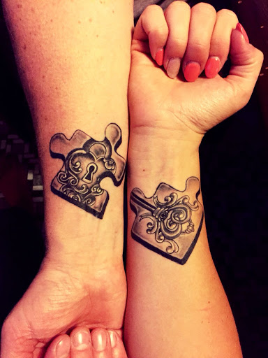 Explore wrist tattoo ideas for females, creative tattoo ideas in New Orleans, available at Catahoula Tattoo 